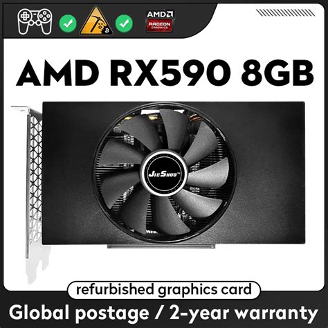 Jieshuo Amd Rx Gb Sp Video Graphics Card Gddr Gpu Bit