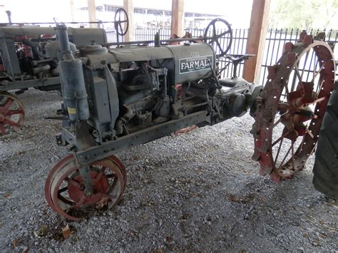 Farmall Model F Early Tractors Had Iron Or Steel Wheels Until