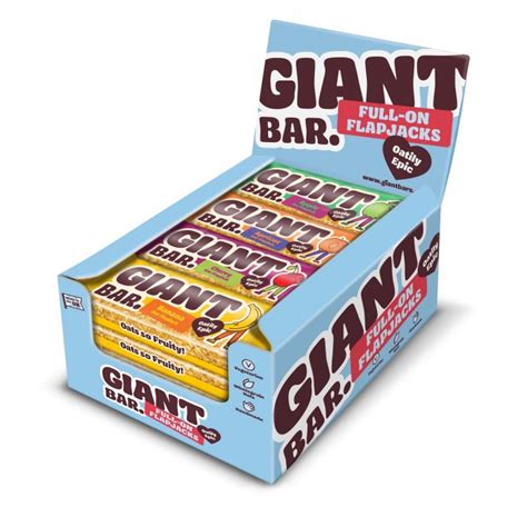 Ma Baker Giant Flapjack Bar Assorted 90g Fruit British Chemist