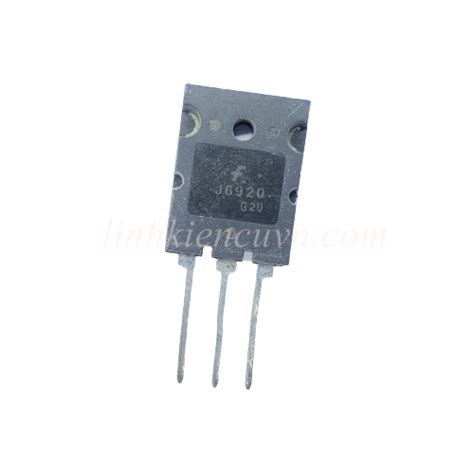 J6920 NPN Transistor 20A 800V TO_3PF tháo máy