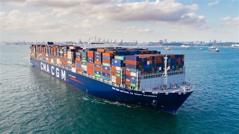 CMA CGM Un Leader Mondial Du Transport Maritime Flotte