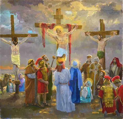 Study For The 12th Station The Crucifixion Scene American Legacy