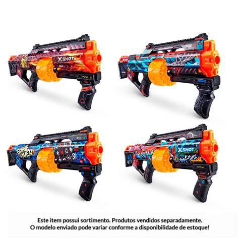 Lan Ador De Dardos X Shot Skins Last Stand Sortido Candide