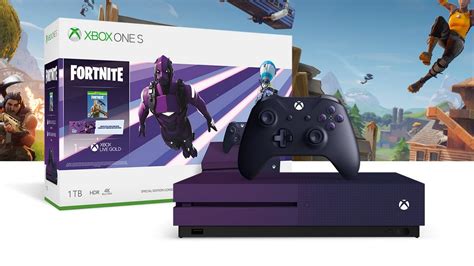 Fortnite Pack Xbox One S 1to Skin Dark Vertex Millenium