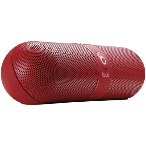 Beats By Dr Dre Pill Red Mp3 Player Speaker Red From