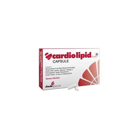 Cardiolipid Shedir Integratore Per Controllo Colesterolo Capsule