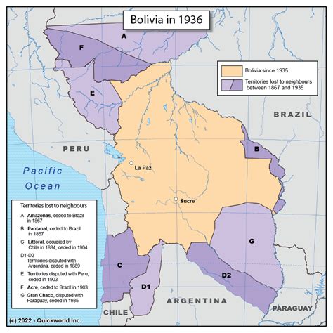 Bolivia In 1936