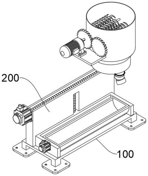 Easy To Disassemble Feeding Device With Material Guiding Function For