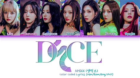 Nmixx Dice Color Coded Lyrics Han Rom Eng Youtube