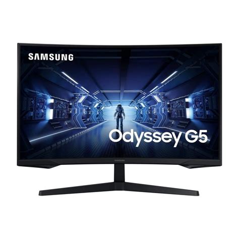 Samsung 27 Inch WQHD LED Curved Monitor, 144Hz - LC27G55TQBMXEG