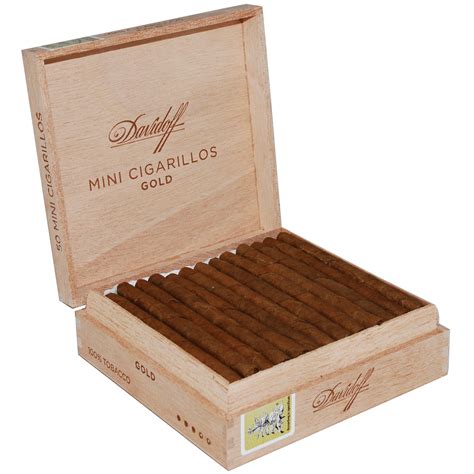 Davidoff Minis Mini Cigarillos Gold X Box Of Nh Cigars