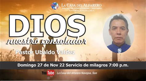 Domingo P M Servicio De Milagros Ps Ubaldo Valdez