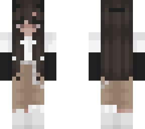 girl with brown hair | Minecraft Skin