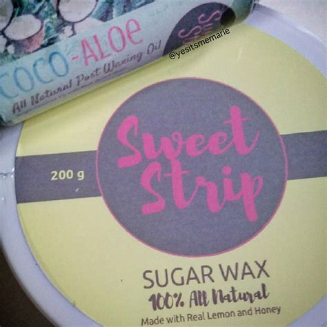 Sweet Strip Sugar Wax Yes Its Me Marie