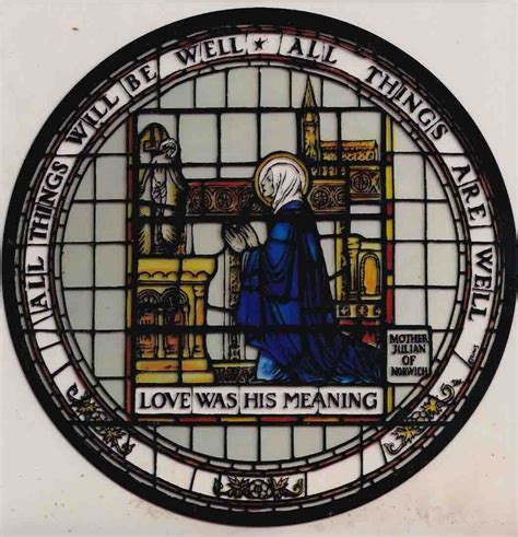 Julian Of Norwich ‘all Shall Be Well