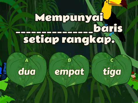 Kuiz Pantun Alam Sekitar Quiz