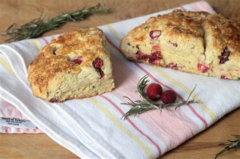 Browned Butter Cranberry Lemon And Rosemary Soda Bread Baker By Nature