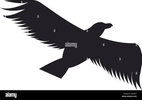 eagle flying silhouette Stock Vector Image & Art - Alamy