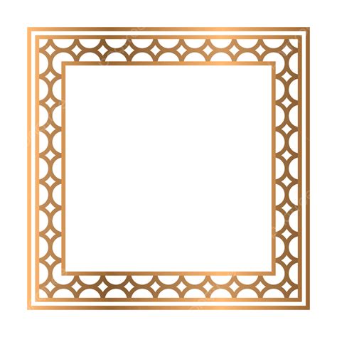 Border Golden Rectangle, Minimalist Border, Gold, Rectangle PNG and ...