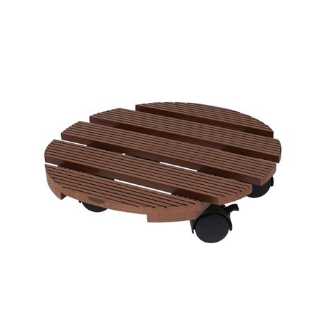 Plantentrolley Pro Garden Ø 29 cm Bruin Rond Wieltjes Max 100