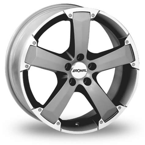 Ronal R47 Anthracite Polished 17 Alloy Wheels Wheelbase