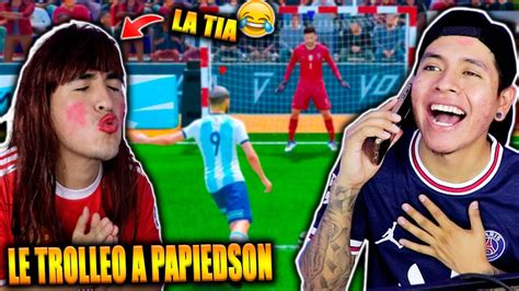 Si PAPIEDSON Me GANA En Un PARTIDO De FUTBOL SALA FIFA 22 Le PRESENTO A