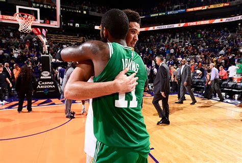 Post Up Kyrie Irving And Devin Booker Combine For In Epic