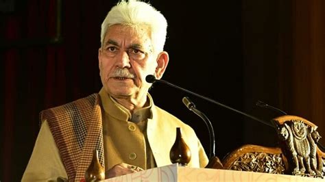 Jk Lg Manoj Sinha Says Terrorism On Deathbed Security Situation