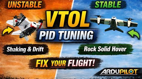 ardupilot vtol pid tuning tutorial fix unstable hover oscillation