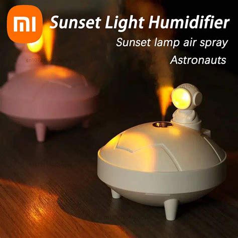 Xiaomi Humidificador De Astronauta Con Luz De Atardecer Difusor De