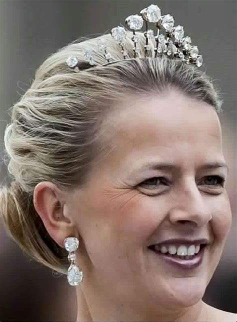 The Melliero Diamond Spike Tiara Worn By Princess Mabel Of The