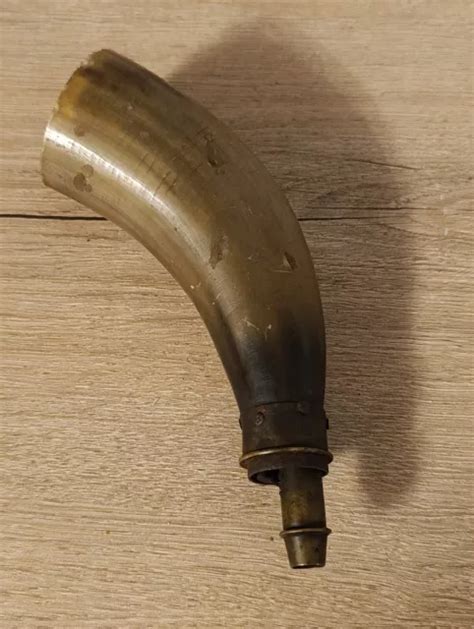 ANCIENNE POIRE À Poudre Corne de Bovin 129 g EUR 1 00 PicClick FR