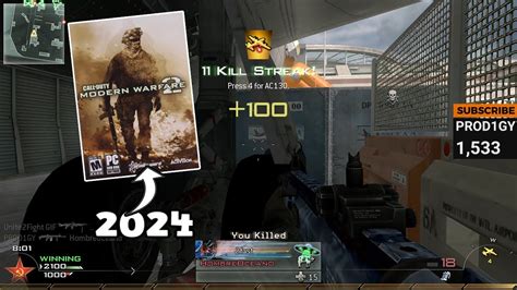 MW2 In 2024 is EASY 35 3 INSANE SCAR H SILENCED NUKE OΝ TERMINAL