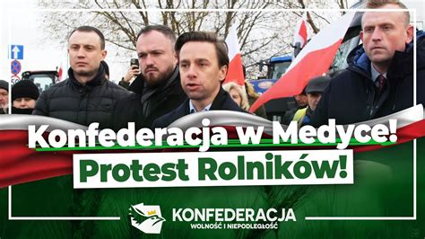 Konfederacja W Medyce Wspieramy Transportowc W I Rolnik W Youtube