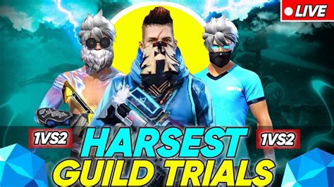 Free Fire Short Live V Guild Trials Harsha Gaming Is Live