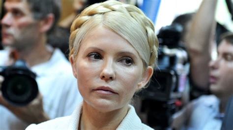 Ukraine Ex Pm Yulia Tymoshenko Can Return To Prison Bbc News