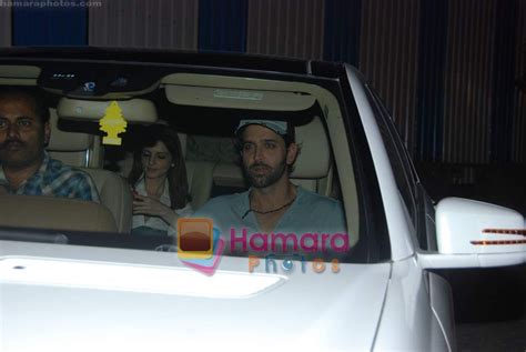 Hrithik Roshan At 7 Khoon Maaf Special Screening In Yashraj Studios On