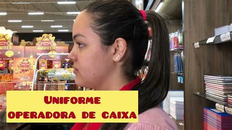 Operadora De Caixa Uniforme YouTube