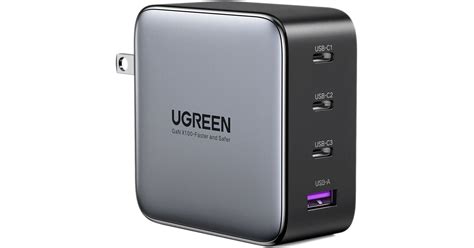 UGREEN 100W GaN 4 Port USB Wall Charger 40737 B H Photo Video