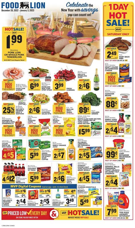 Food Lion Ad Circular 12 28 01 03 2023 Yulak