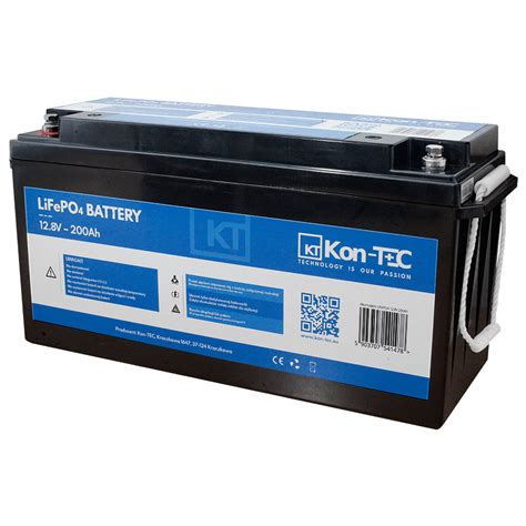 Akumulator LITOWY 200Ah KON TEC LIFEPO4 12V KON TEC