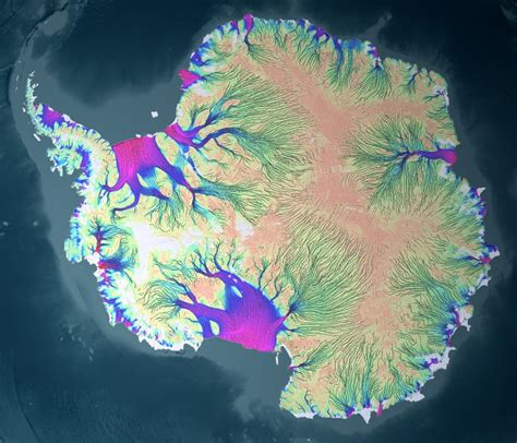 Antarctica Map and Satellite Imagery [Free]