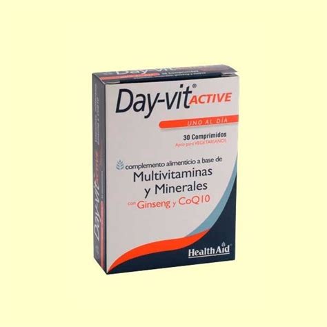 Day Vit Active Ginseng 30 Comprimidos Health Aid 301