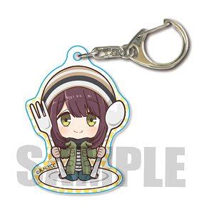 Gochi Chara Acrylic Key Ring Laid Back Camp Season Ayano Toki Anime