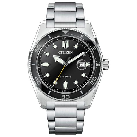 Montre Homme Citizen Aw E Bracelet Acier Acier Sur Bijourama