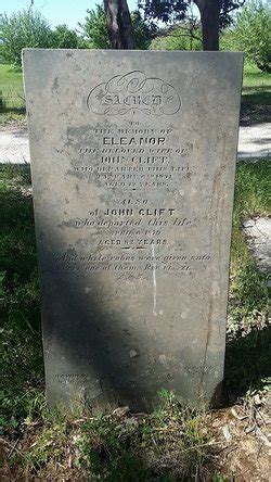 John Clift 1798 1879 Find A Grave Memorial