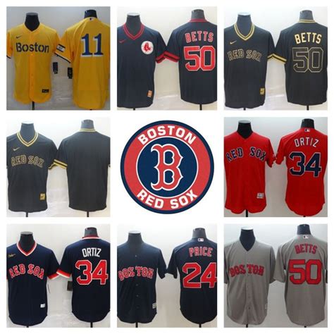 MLB Boston Red Sox Socks Team Uniform Brand Crossover Short Sleeve ...