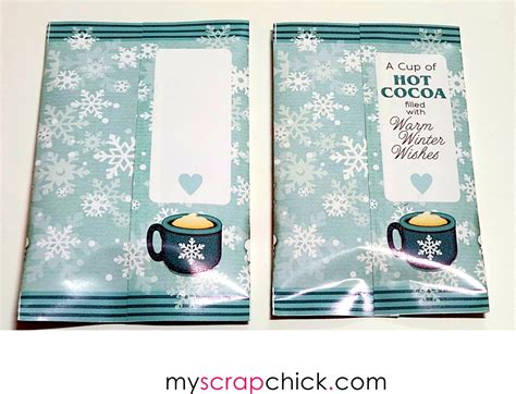 Christmas Cocoa Printables Bundle My Scrap Chick