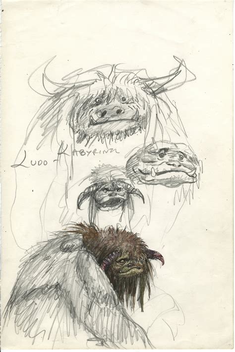 Brian Froud Sketches