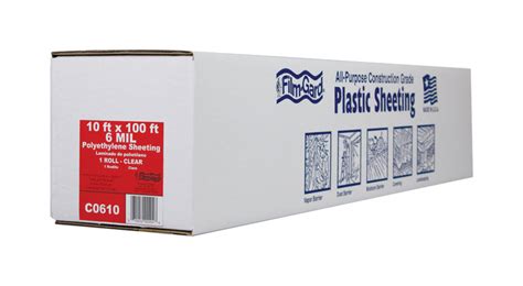 Berry Plastics Film Gard Plastic Sheeting Mil X Ft W X Ft L